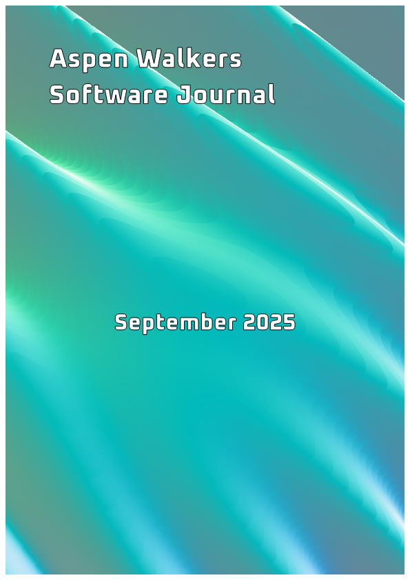 Cover for September 2025 (draft) edition of the journal.